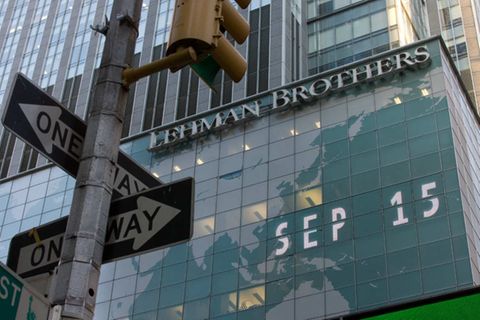 Am 15. September 2008 war klar: Lehman Brothers ist pleite