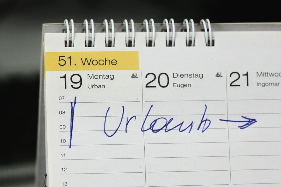 Symbolbild Urlaubsplanung
