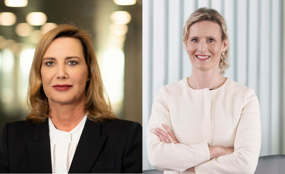 Kion: Der Vorstand ist bezogen auf das Geschlecht fast ausgeglichen. Anke Groth und Susanna Schneeberger beraten dort mit drei männlichen Kollegen.