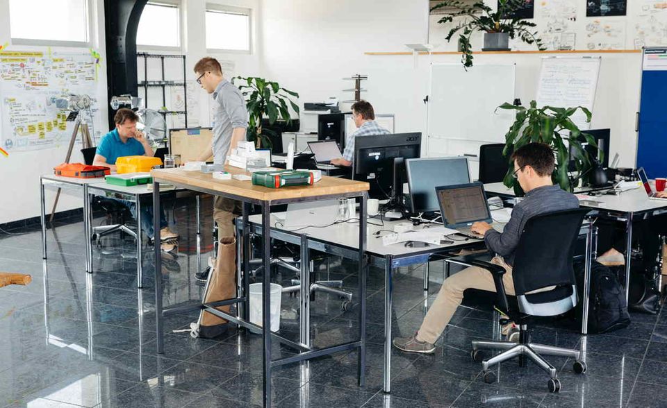 Im Siegburger Innovations- labor von BPW werden Box und Software weiterentwickelt