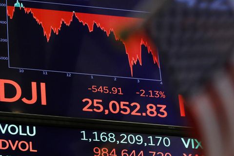 Am 11. Oktober ging es mit den Kursen an der Wall Street steil bergab
