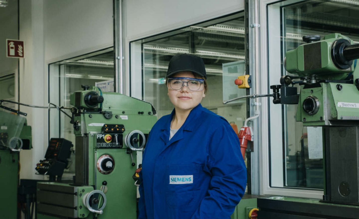 Stephanie Leibl macht einen dualen Studiengang in Elektro- und Informationstechnik bei Siemens