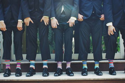 Socken sind laut Mode-Knigge zum Anzug tabu.
