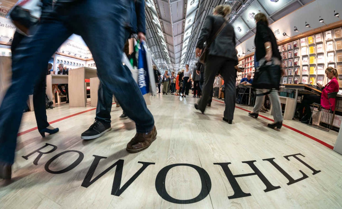 Rowohlt-Stand auf der Frankfurter Buchmesse