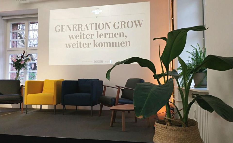 Der Event fand in Berlin-Kreuzberg im Spielfeld Digital Hub statt. Roland Berger war in diesem Kooperationspartner der Konferenz-Reihe.