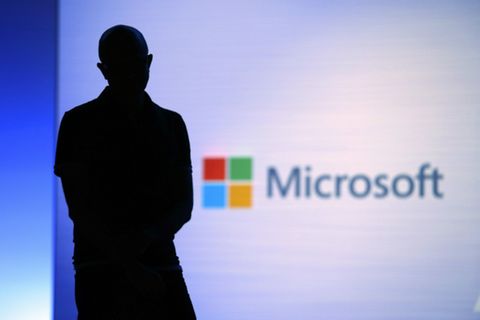 Microsoft-Chef Satya Nadella bei der Build-Konferenz