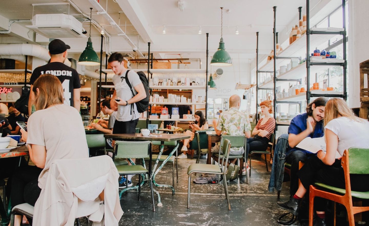 Ein Café in Warschau? Oder Miami? Santiago de Chile...?