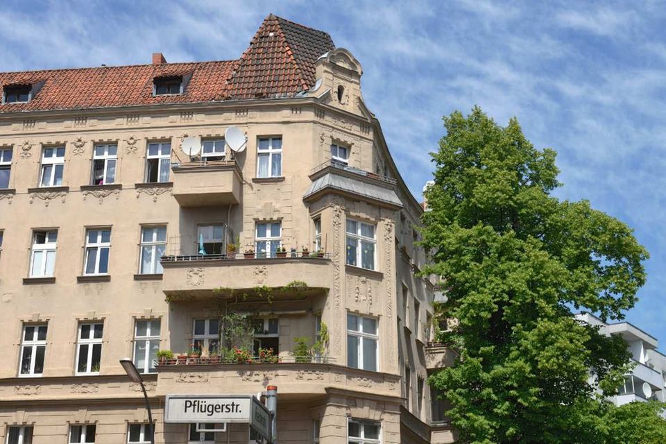 Begehrtes Quartier: Altbau im Reuterkiez in Berlin-Neukölln