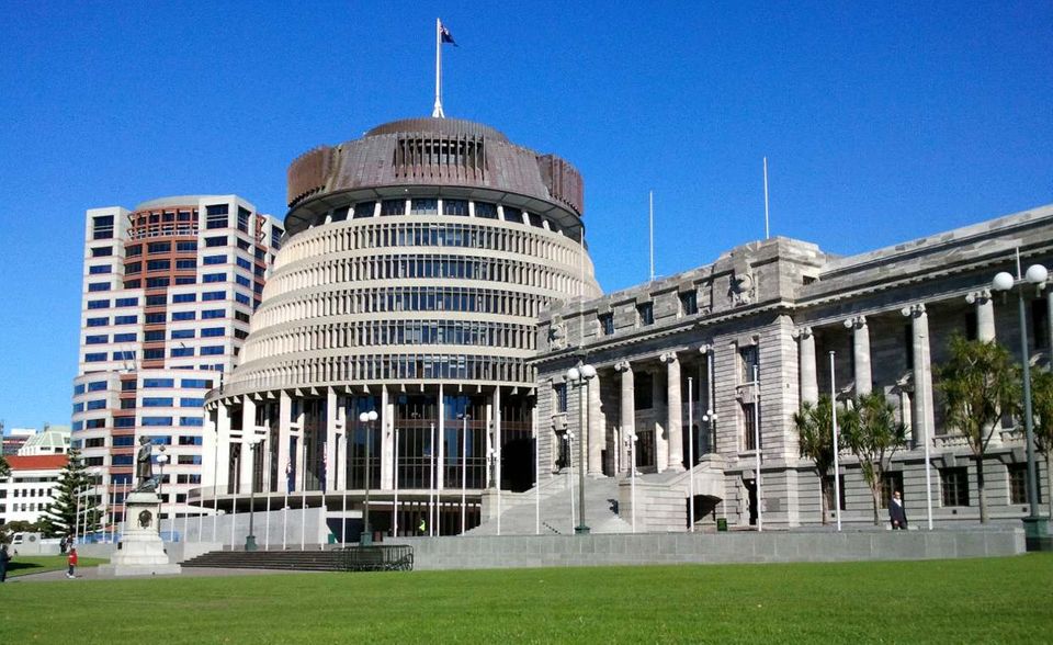 Neuseeland ist laut der Economist-Analyse weltweit ein Vorbild für Pluralismus und bürgerliche Freiheiten. Lediglich der kleine Durchhänger bei der politischen Kultur (8,13) hat die Gesamtnote (9,26) etwas geschmälert und damit den Platz auf dem Treppchen verhindert. Im Bild: das neuseeländische Parlamentsgebäude