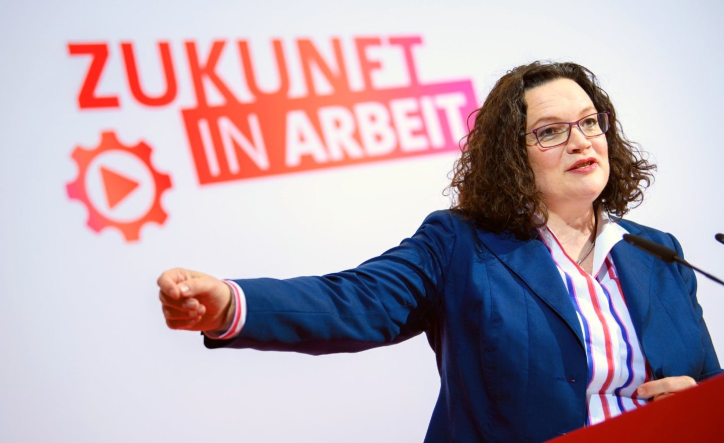 SPD-Chefin Andrea Nahles will die Hartz-Reformen abschütteln