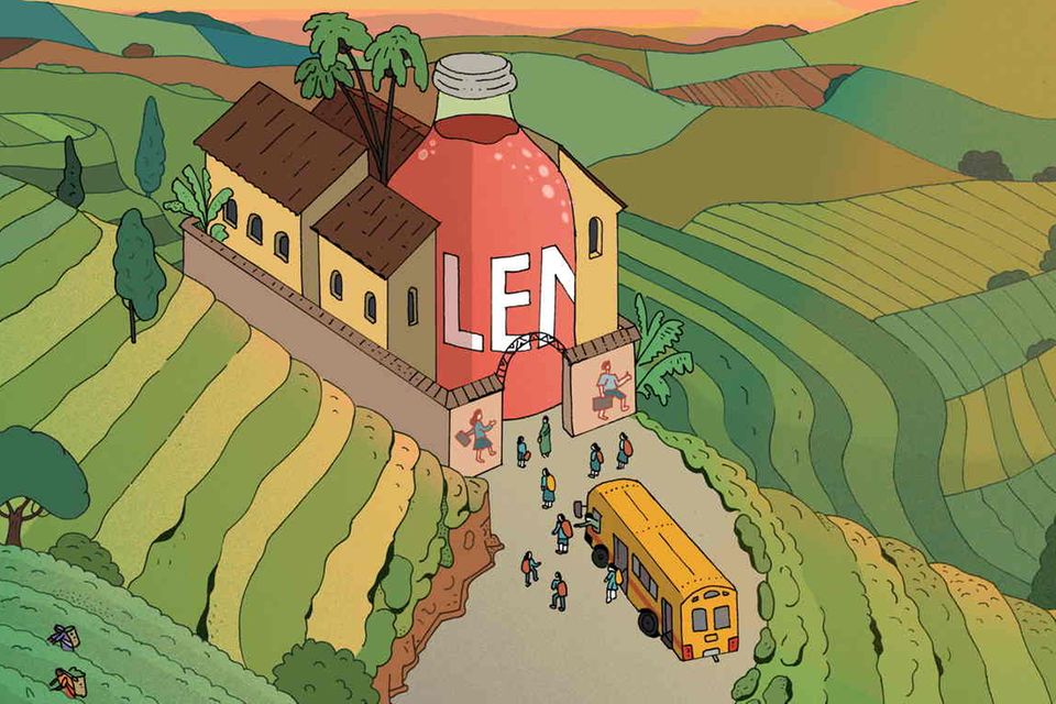 Wer Lemonaid oder Charitea trinkt, unterstützt mit 5 oder 10 Cent pro Flasche Projekte in Anbaugebieten, etwa eine Schule