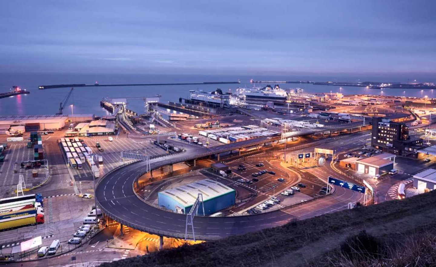 Die Lebensader: Durch den Port of Dover werden pro Jahr Güter im Wert von 119 Mrd. Pfund geschleust