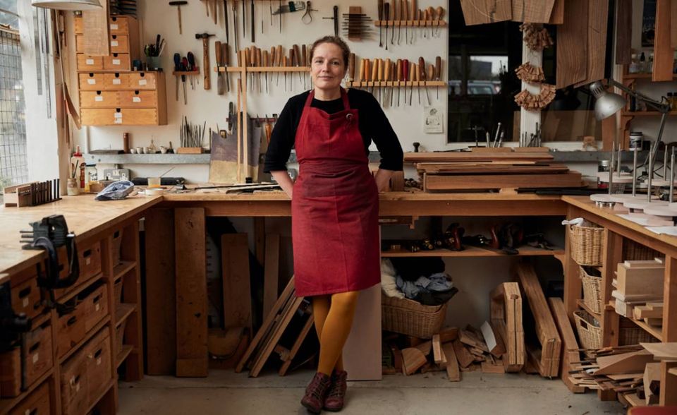 Instrumentenbauerin Claire Dugué bangt um ihre Zukunft. Sie und ihre Familie überlegen, Großbritannien zu verlassen