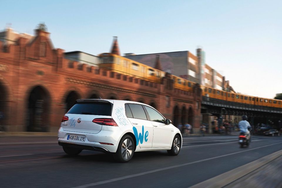 Das Design des VW E-Golf unterscheidet sich nicht von dem der Verbrennerversion