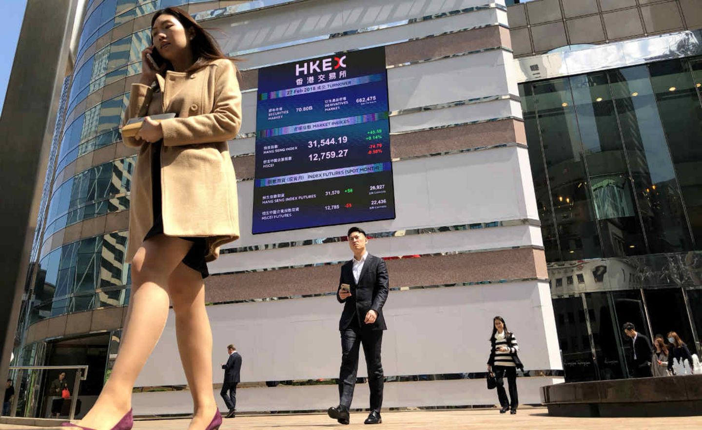 Börse in Hongkong