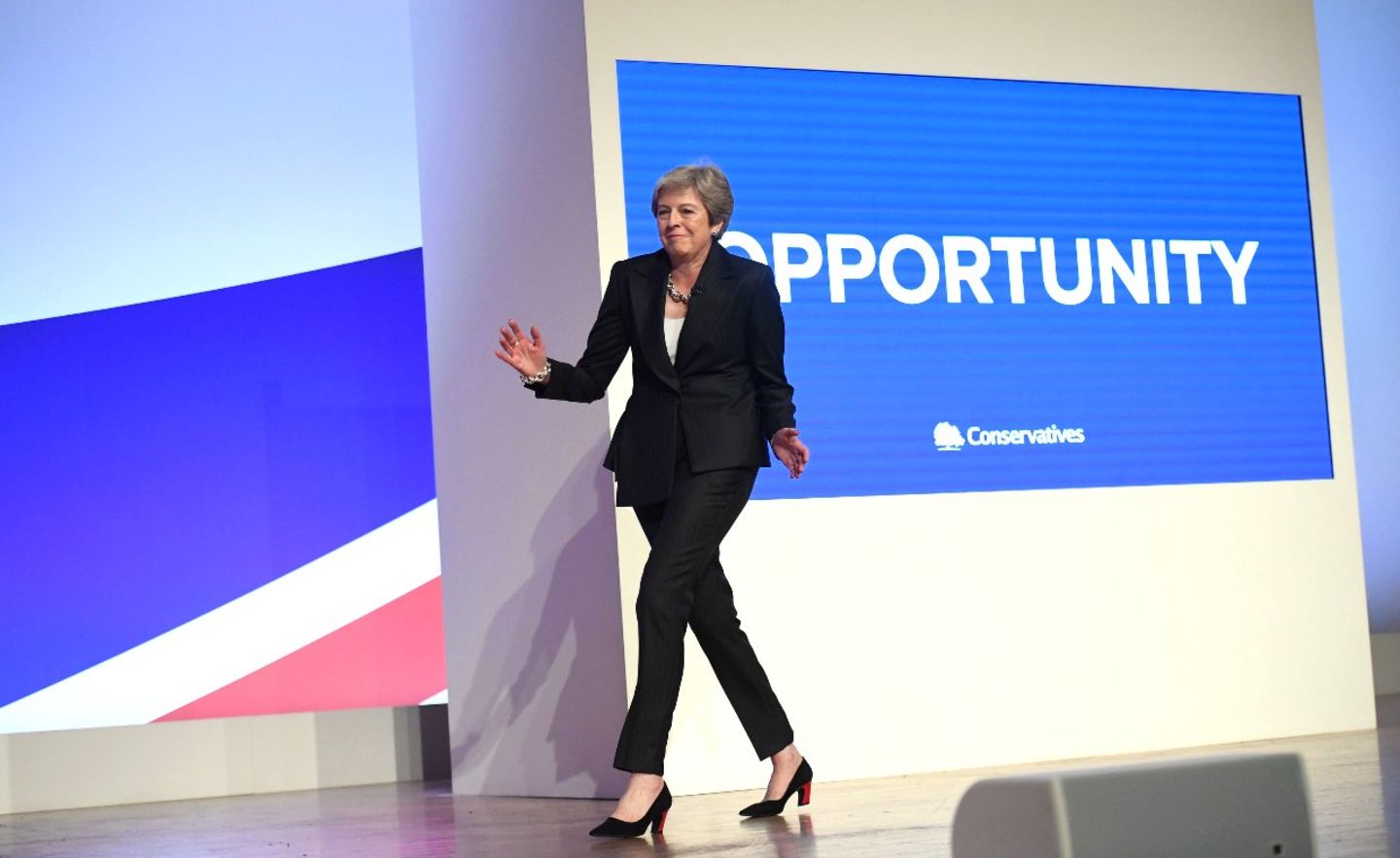 Ob Theresa May eines Tages über den Brexit lachen wird?