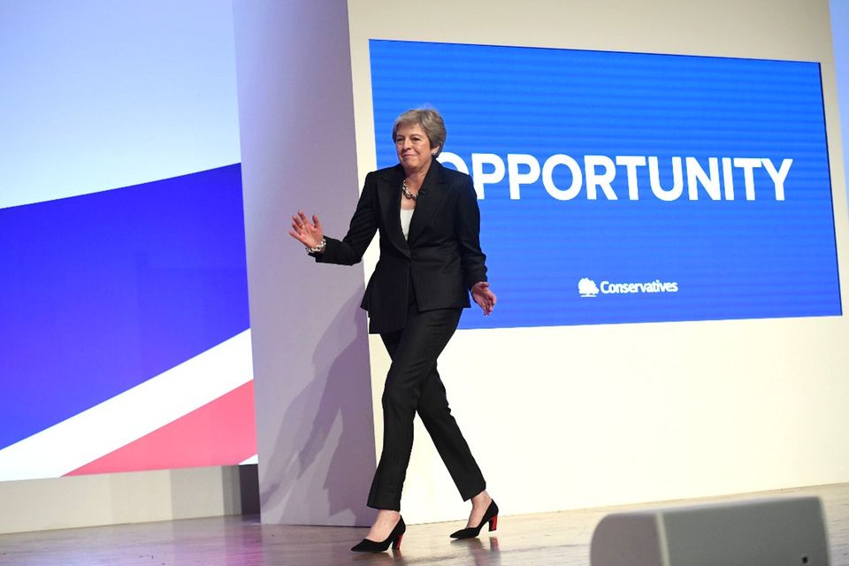 Ob Theresa May eines Tages über den Brexit lachen wird?
