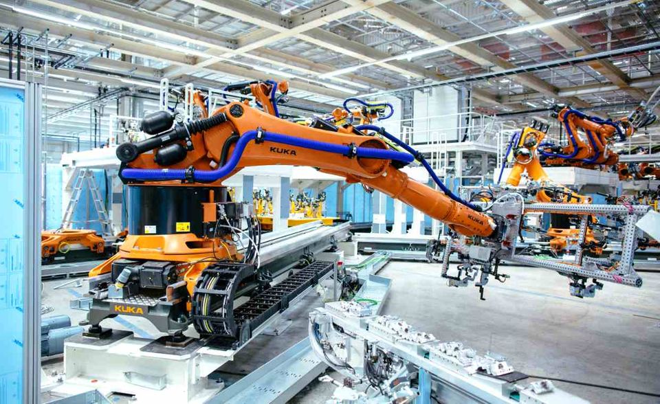 Neue Roboter für das VW-Werk in Zwickau