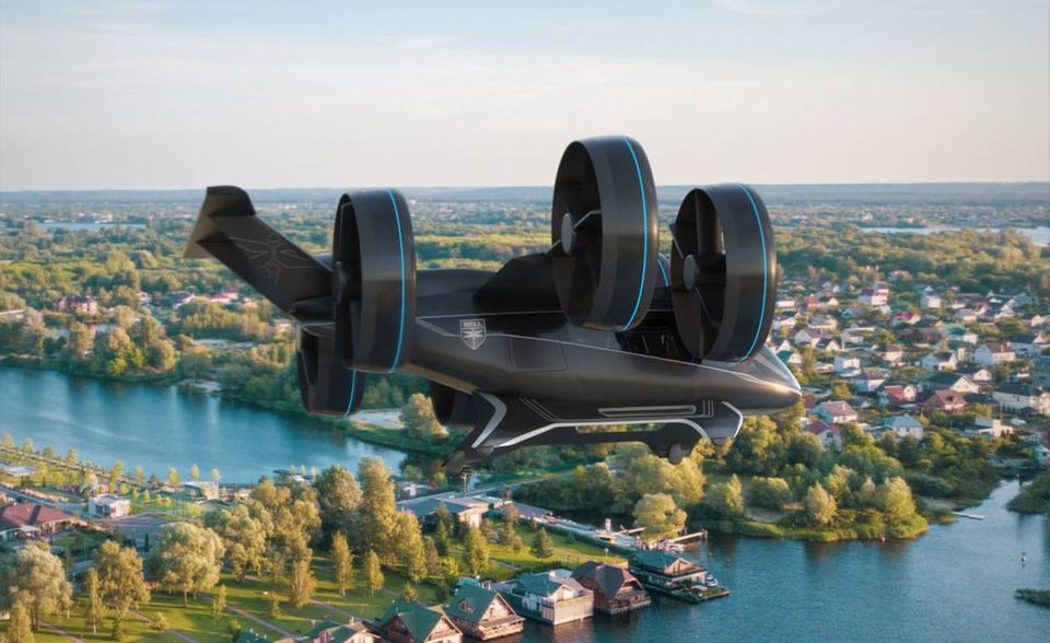 Bell Nexus bietet Platz für einen Piloten und vier Passagiere. Die Maschine soll eine Reichweite von rund 240 Kilometern erreichen. Die Spitzengeschwindigkeit beträgt ebenfalls 240 Stundenkilometer.