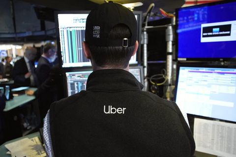 Uber-Börsengang: Von Euphorie war an der Wall Street nichts zu spüren