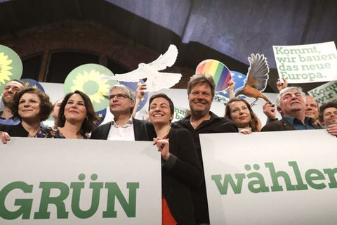 Bei der Europawahl erhielten die Grünen in Deutschland mehr als 20 Prozent der Stimmen