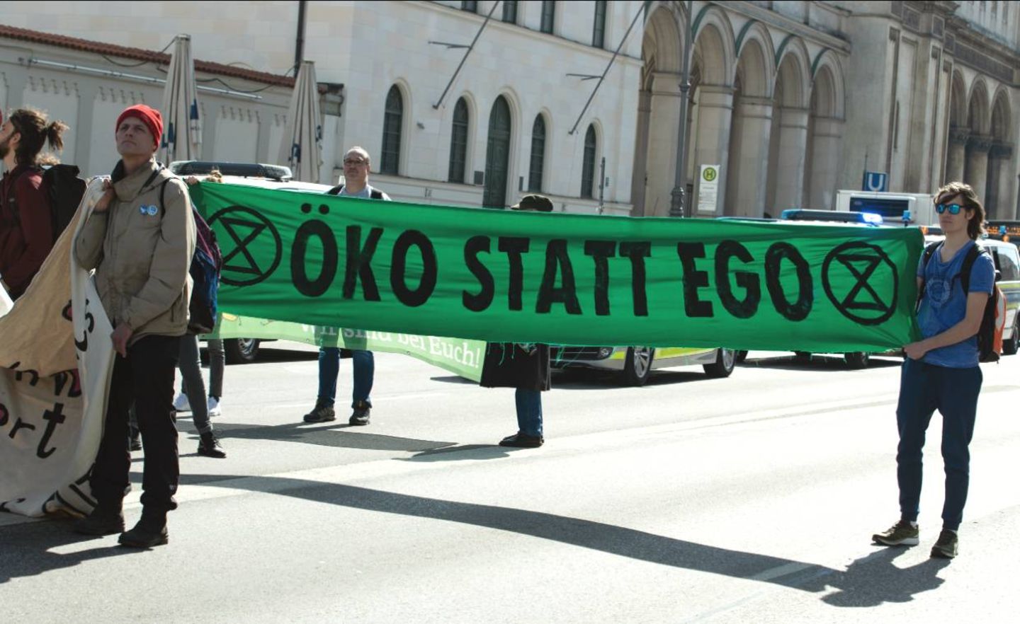 Demonstration für mehr Klimaschutz in München