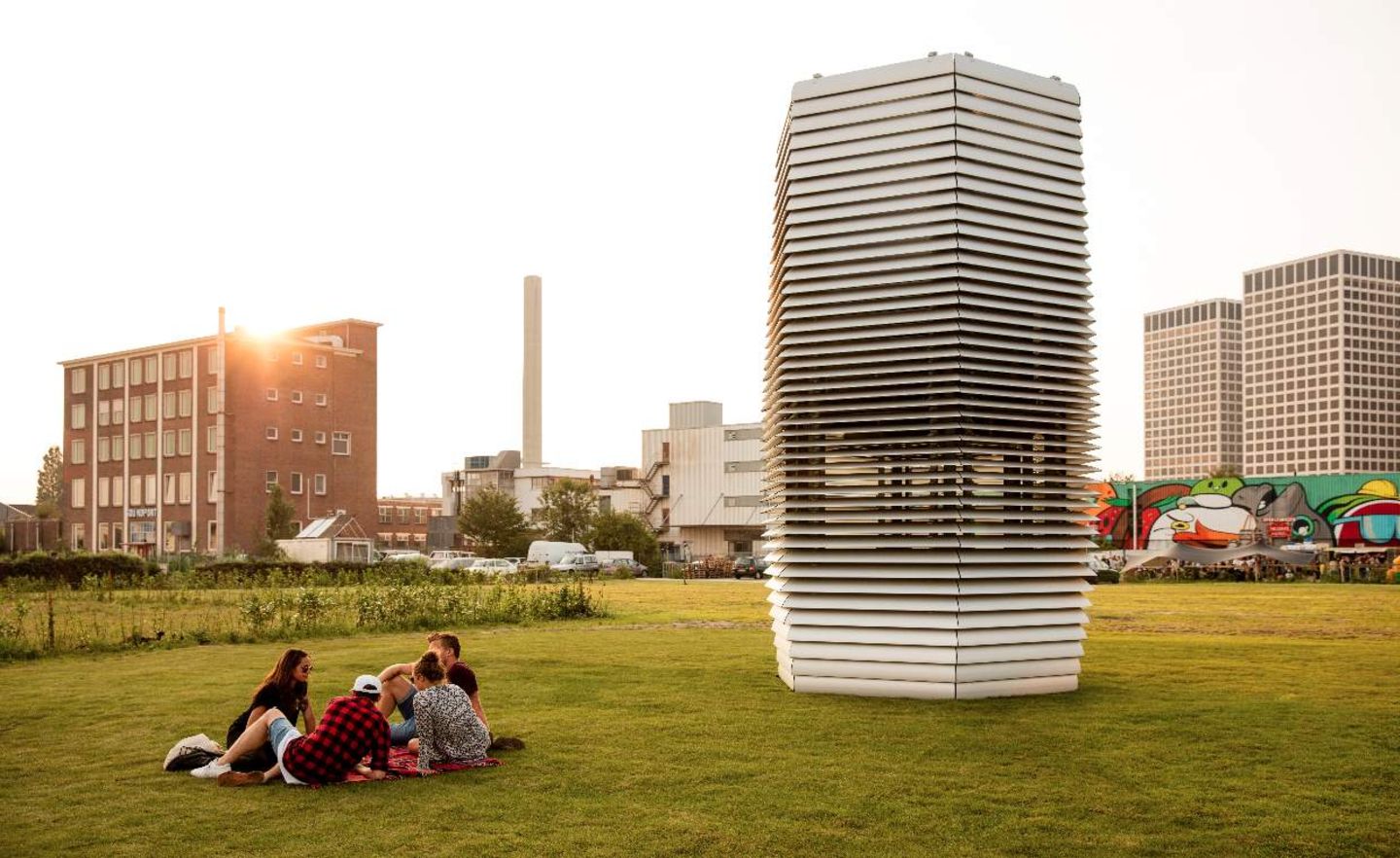Der Smog Free Tower in Rotterdam