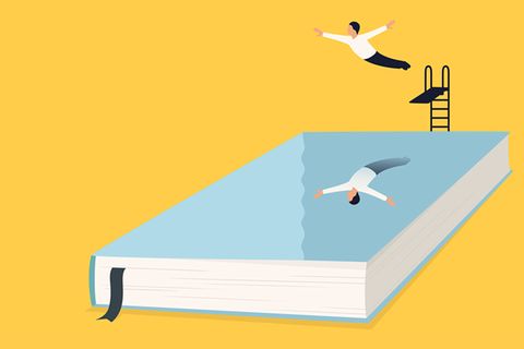 Auch wer schon  lange im Job ist, sollte    sich manchmal in    etwas Neues stürzen