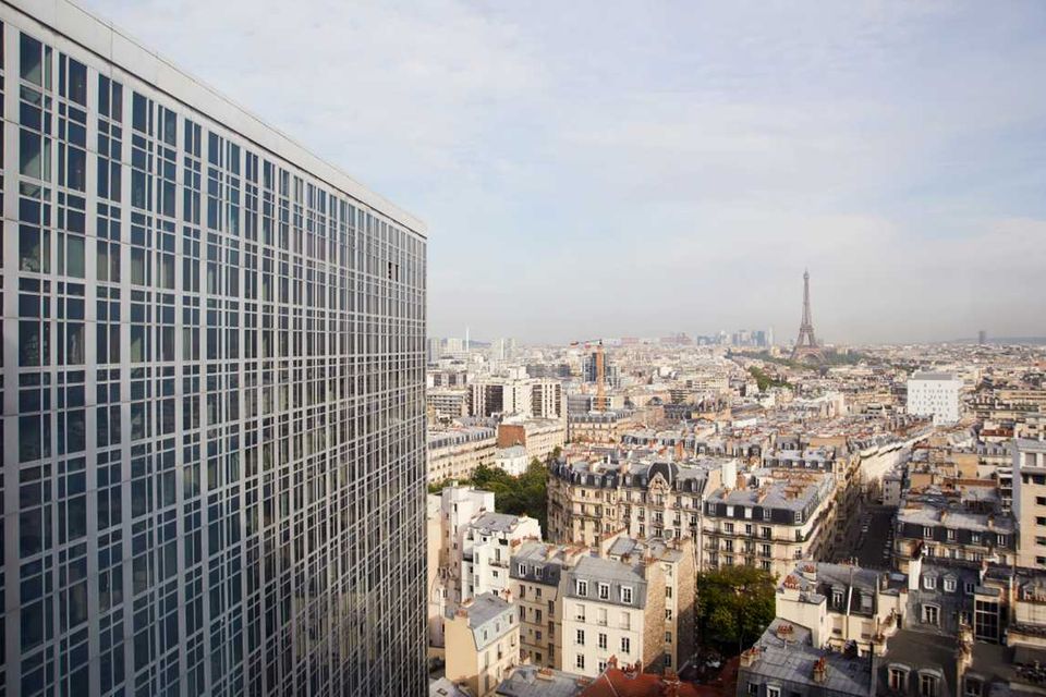 Der Blick aus der Amundi-Vorstands­etage auf die französische Hauptstadt zählt zu den besten in Paris