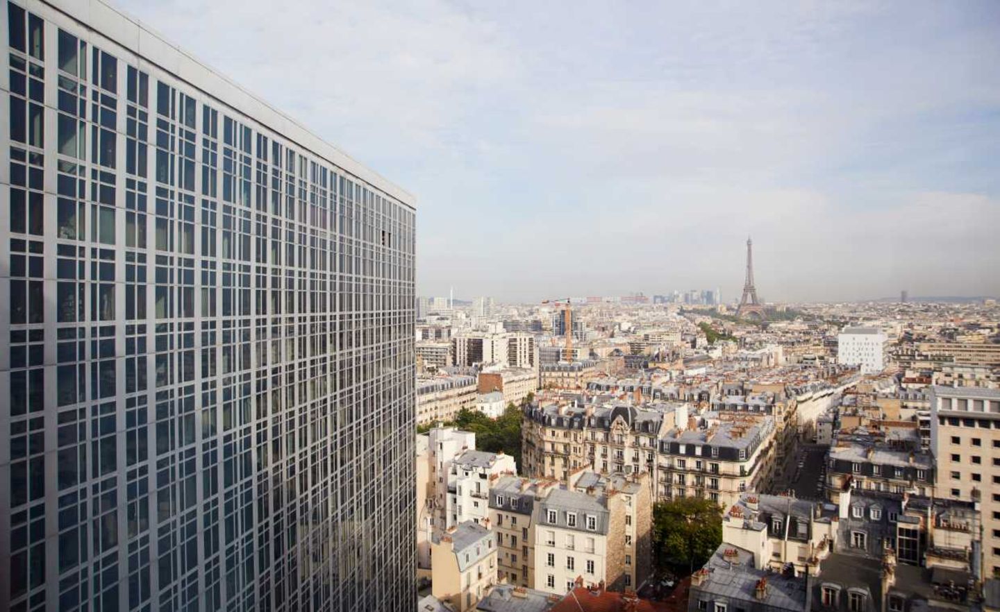 Der Blick aus der Amundi-Vorstands­etage auf die französische Hauptstadt zählt zu den besten in Paris
