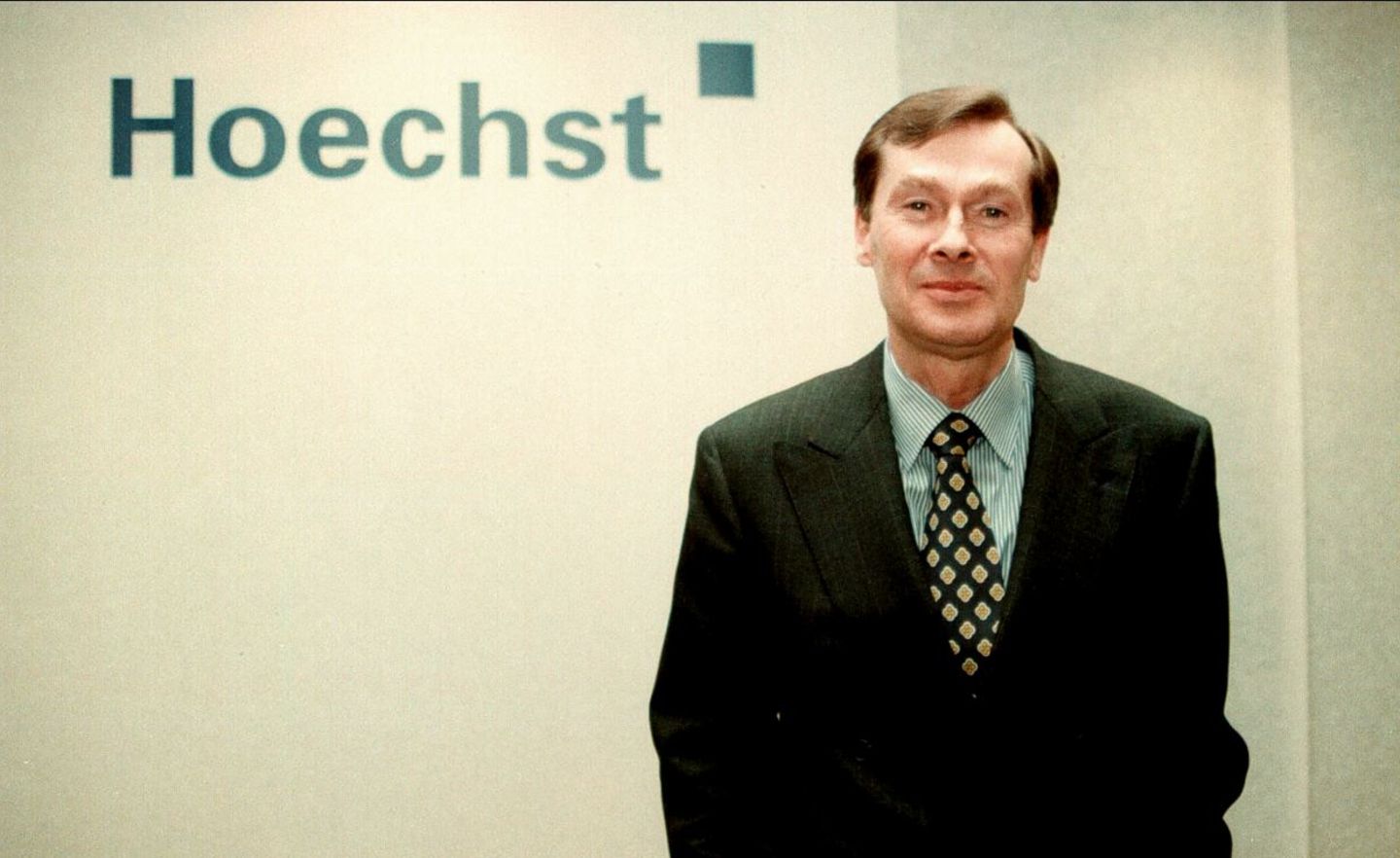 Der frühere Hoechst-Vorstandschef Jürgen Dormann auf einem Foto von 1998