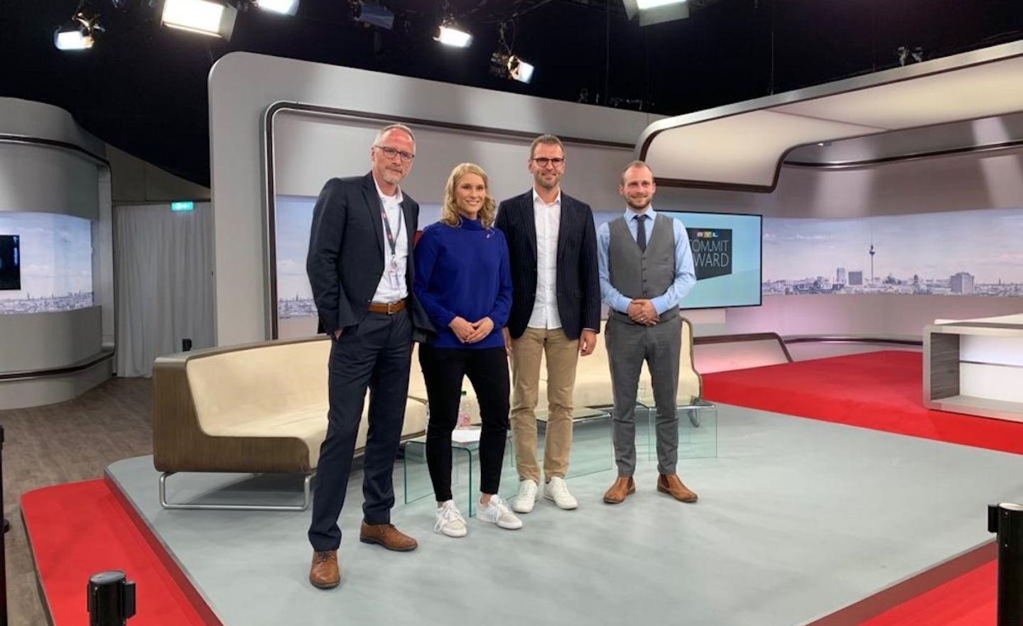"So techt Deutschland" diskutiert live auf der Ifa in Berlin.