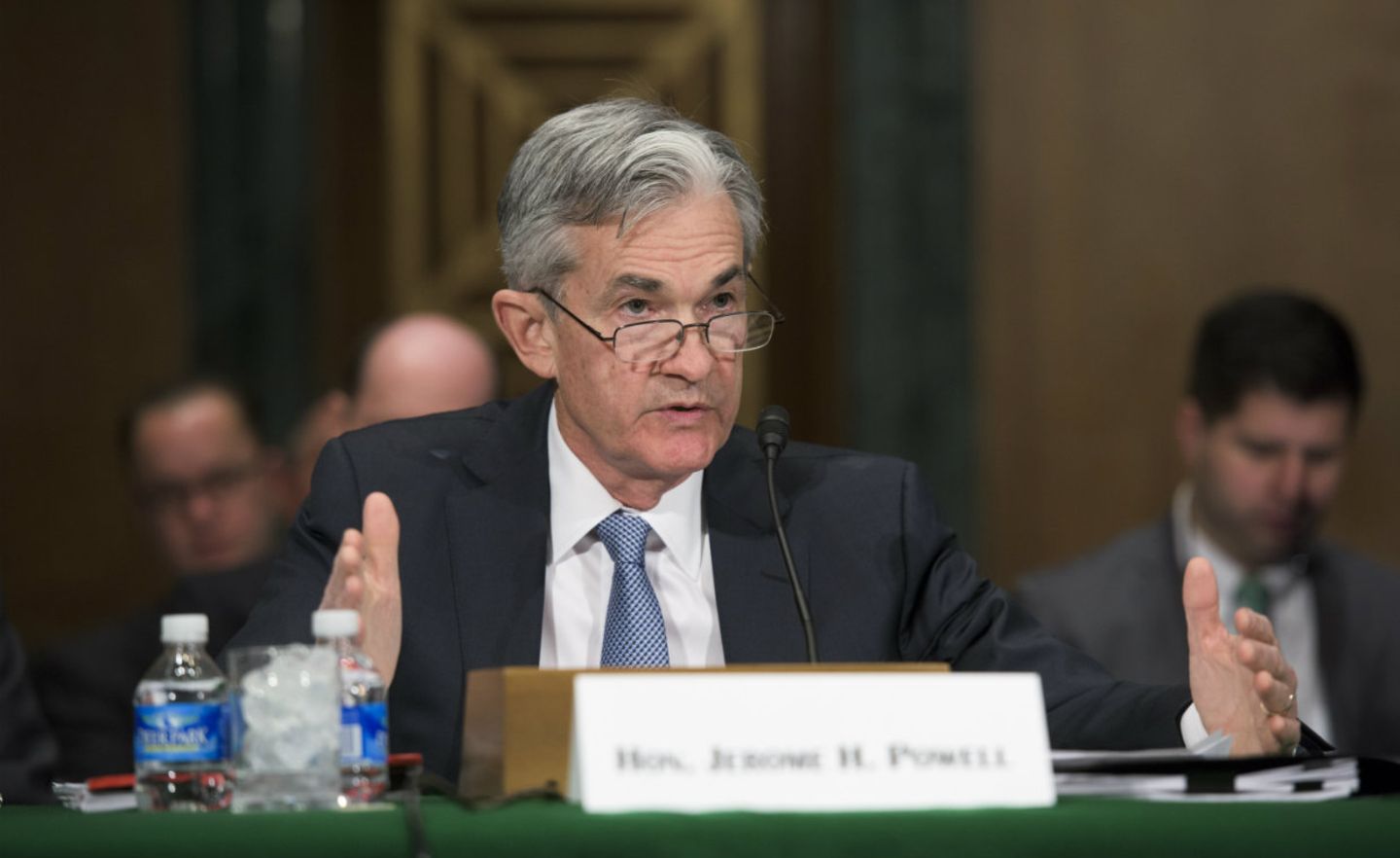 Die US-Notenbank, oft verkürzt Fed genannt, unter der Leitung von Jerome Powell hat zum zweiten Mal binnen drei Monaten den US-Leitzins gesenkt