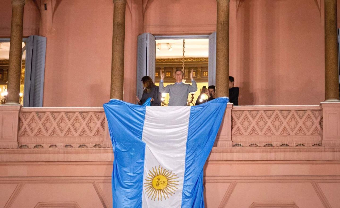 Argentiniens Präsident Mauricio Macri macht zurzeit Wahlkampf: Seine Chancen wiedergewählt zu werden, stehen nicht gut