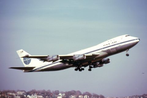 Eine Boeing 747 der Fluggesellschaft Pan Am