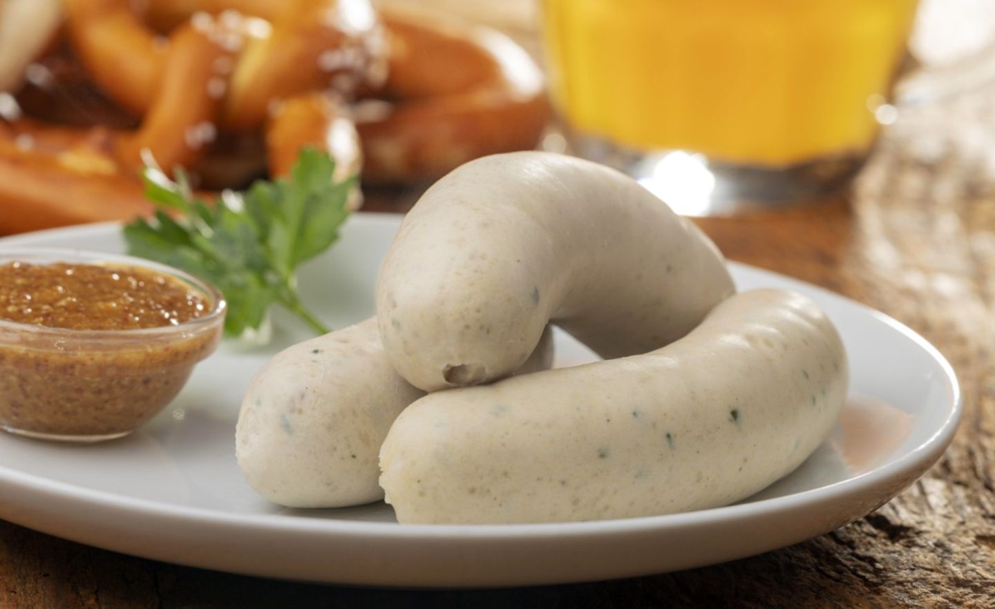 Süßer Senf zu Weißwürsten, dafür ist Händlmaier bekannt