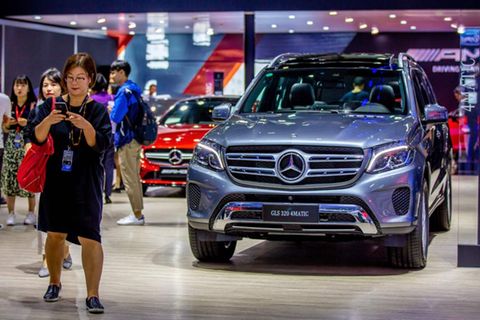 Bei den deutschen Autobauern wie Daimler wächst die Abhängigkeit vom chinesischen Markt