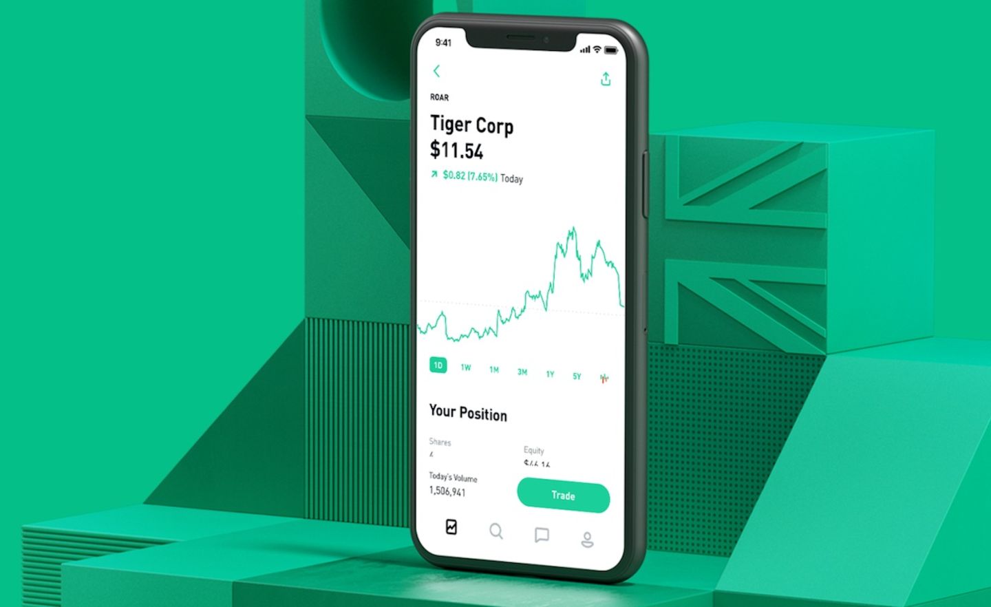 Robinhood ist Anfang des Jahres nach Großbritannien expandiert