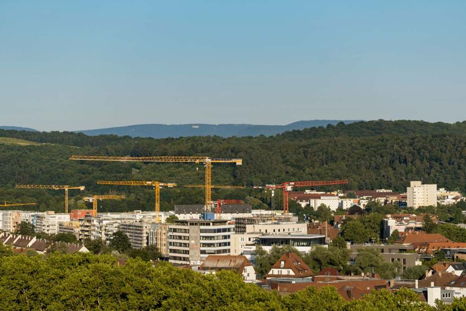 Immerhin in der Tübinger Südstadt wird gebaut – doch sonst herrscht in der Stadt akute Raumnot