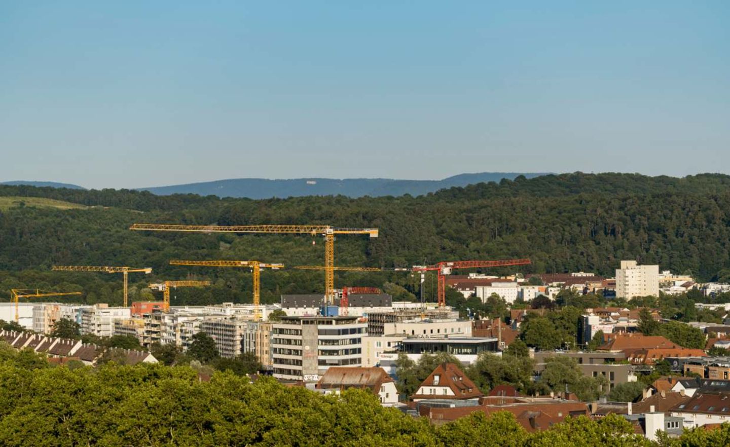 Immerhin in der Tübinger Südstadt wird gebaut – doch sonst herrscht in der Stadt akute Raumnot