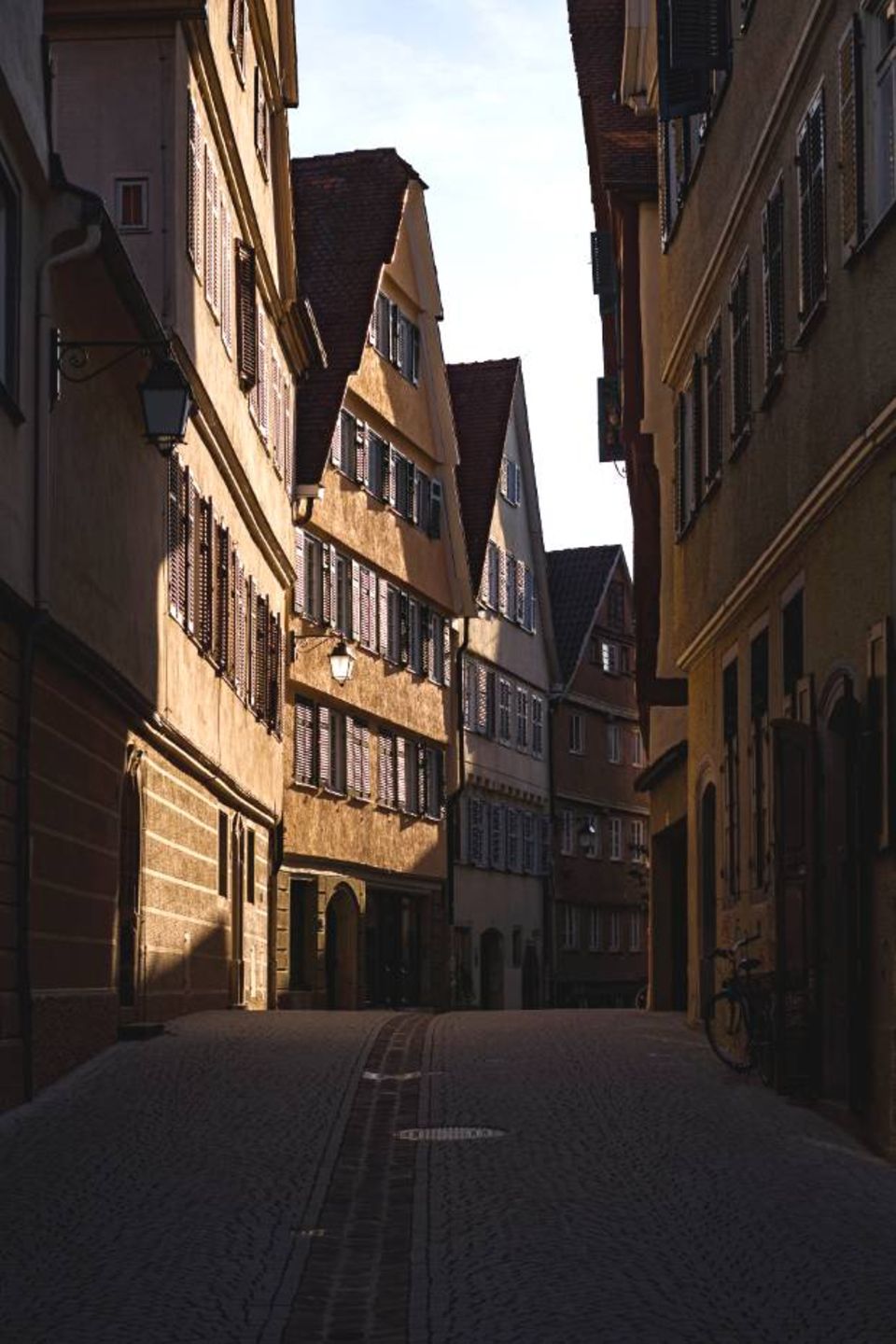 Hier ist die Welt noch in Ordnung: In der eng bebauten Altstadt ist für Neubauten eh wenig Platz
