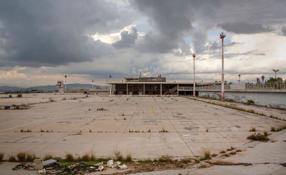Seit fast 20 Jahren eine Brache: der alte Athener Airport Ellinikon