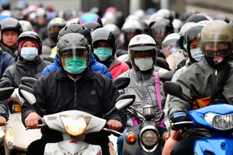 Rush Hour in Taipeh: Taiwan konnte das Coronavirus erfolgrei eindämmen