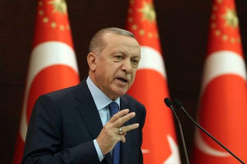 Aufruf zur Solidarität: Der türkische Präsident Recep Tayyip Erdogan ruft Bürger zu gegenseitiger Hilfe in der Corona-Krise auf.