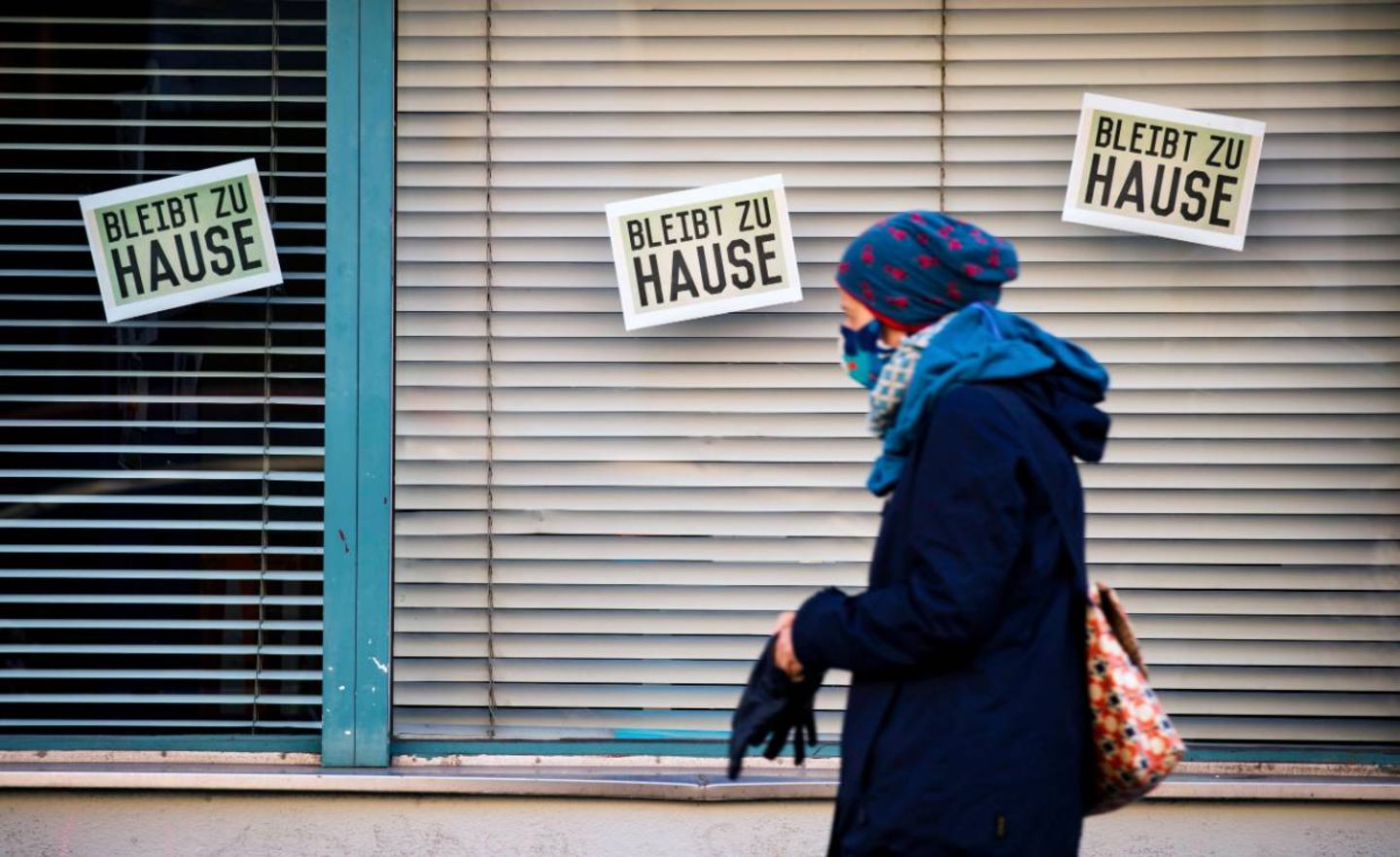 Bleibt zu Hause: Die Bewegungsfreiheit ist in Zeiten der Corona-Krise eingeschränkt