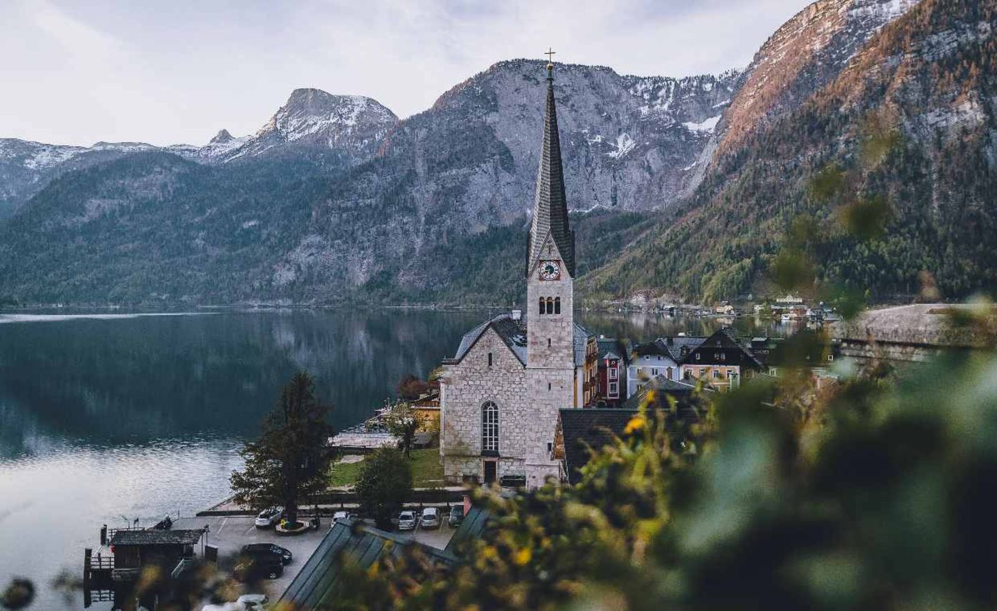 Eigentlich ein Urlaubsort: Hallstatt im österreichischen Salzkammergut