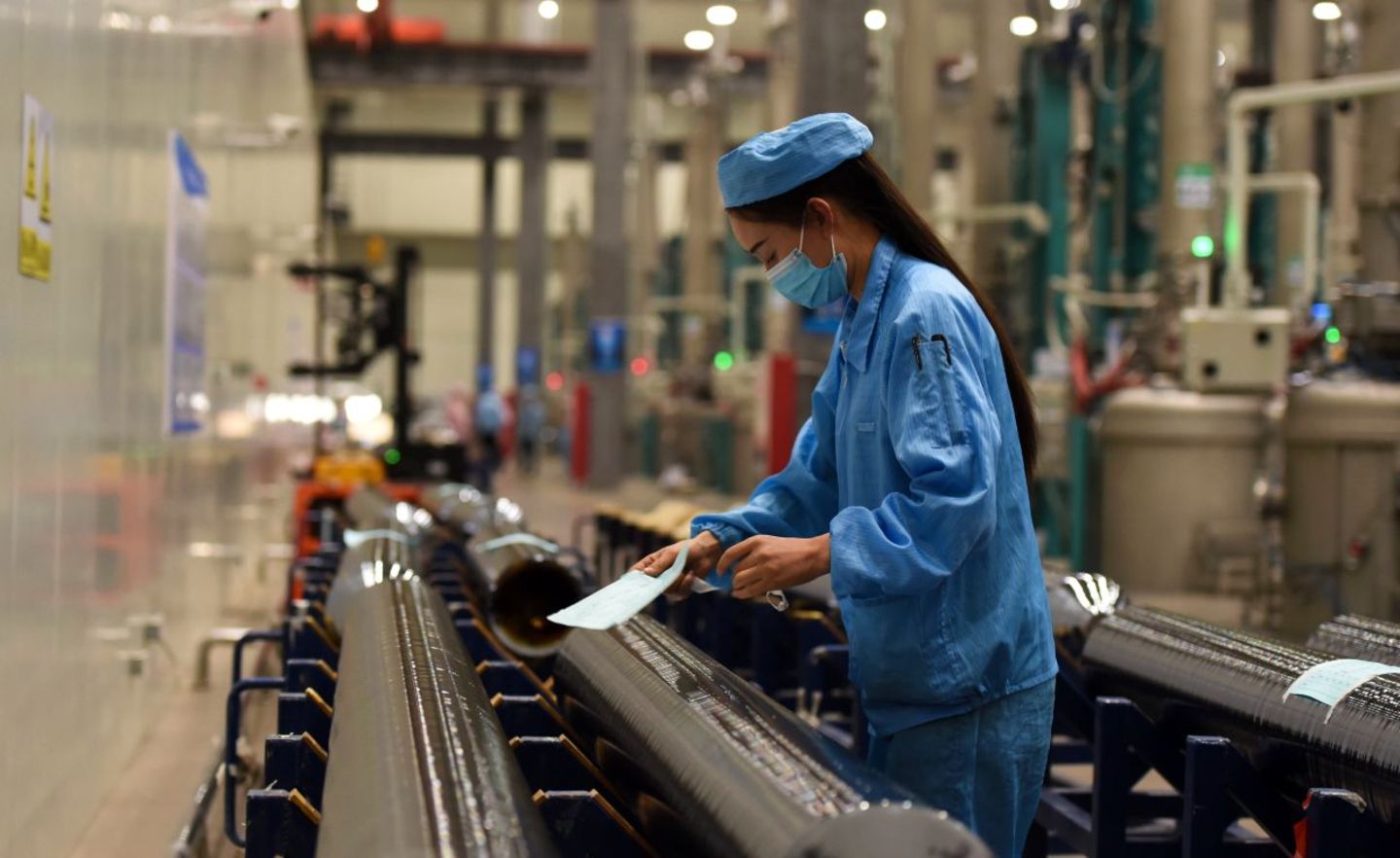 Die Produktion in den chinesischen Indstriebetrieben ist wieder angelaufen