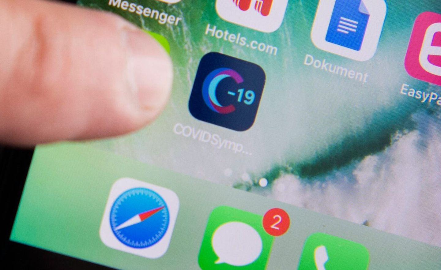 Eine Symptom Tracker App zur Eindämmung von Covid-19 hat in Schweden die Universität Lund entwickelt.