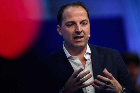 Onefootball-Gründer Lucas von Cranach während der Spobis in Düsseldorf, Januar 2020