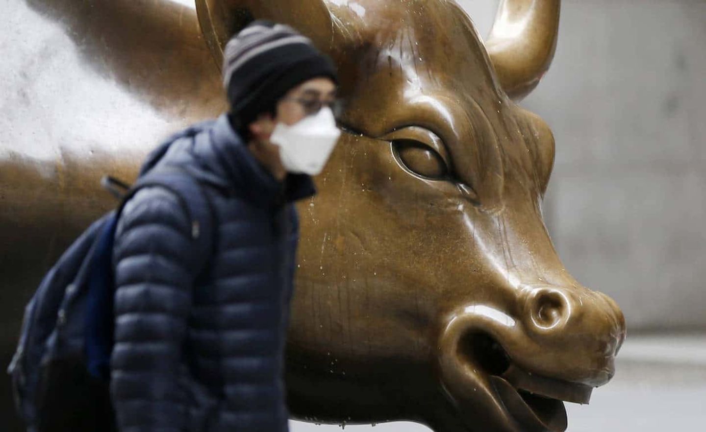 Der „Charging Bull“ vor der New Yorker Börse.